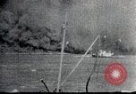 Image of Pearl Harbor ships during Japanese attack Pearl Harbor Hawaii USA, 1941, second 46 stock footage video 65675069068