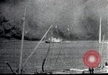 Image of Pearl Harbor ships during Japanese attack Pearl Harbor Hawaii USA, 1941, second 47 stock footage video 65675069068