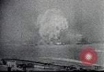 Image of USS Shaw forward magazine explosion during attack Pearl Harbor Hawaii USA, 1941, second 3 stock footage video 65675069069