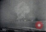 Image of USS Shaw forward magazine explosion during attack Pearl Harbor Hawaii USA, 1941, second 4 stock footage video 65675069069