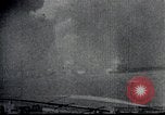 Image of USS Shaw forward magazine explosion during attack Pearl Harbor Hawaii USA, 1941, second 9 stock footage video 65675069069