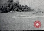 Image of USS Shaw forward magazine explosion during attack Pearl Harbor Hawaii USA, 1941, second 30 stock footage video 65675069069