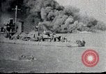 Image of USS Shaw forward magazine explosion during attack Pearl Harbor Hawaii USA, 1941, second 36 stock footage video 65675069069