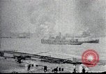 Image of USS Shaw forward magazine explosion during attack Pearl Harbor Hawaii USA, 1941, second 40 stock footage video 65675069069