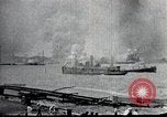 Image of USS Shaw forward magazine explosion during attack Pearl Harbor Hawaii USA, 1941, second 42 stock footage video 65675069069