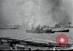Image of USS Shaw forward magazine explosion during attack Pearl Harbor Hawaii USA, 1941, second 45 stock footage video 65675069069