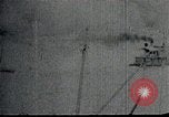 Image of USS Shaw forward magazine explosion during attack Pearl Harbor Hawaii USA, 1941, second 56 stock footage video 65675069069