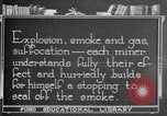 Image procédures de sauvetage minier United States USA, 1921, de la seconde 8 séquences d'archives historiques vidéo 65675069083