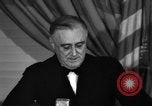 Image Franklin D Roosevelt United States USA, 1941, de la seconde 61 séquences d'archives historiques vidéo 65675069085