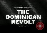 Image révolte dominicaine République dominicaine, 1965, de la seconde 5 séquences d'archives historiques vidéo 65675069089