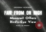 Image des vues aériennes de la foire des mondes New York United States USA, 1965, de la seconde 1 séquences d'archives historiques vidéo 65675069090