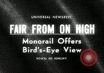 Image des vues aériennes de la foire des mondes New York United States USA, 1965, de la seconde 4 séquences d'archives historiques vidéo 65675069090