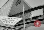 Image des vues aériennes de la foire des mondes New York United States USA, 1965, de la seconde 20 séquences d'archives historiques vidéo 65675069090
