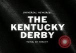 Image Derby du Kentucky Kentucky United States USA, 1965, de la seconde 3 séquences d'archives historiques vidéo 65675069091
