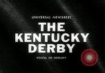 Image Derby du Kentucky Kentucky United States USA, 1965, de la seconde 4 séquences d'archives historiques vidéo 65675069091