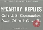 Immagine di Joseph Raymond McCarthy risponde a Truman New York United States USA, 1953, secondo 1 filmato di repertorio 65675069094