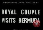 Immagine di Queen Elizabeth Bermuda Isola, 1953, secondo 3 filmato di repertorio 65675069100