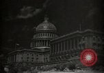 Immagine di Dawn colpisce la cupola del Campidoglio Washington DC USA, 1936, secondo 27 filmato di repertorio 65675069103