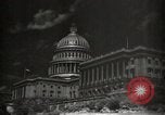 Immagine di Dawn colpisce la cupola del Campidoglio Washington DC USA, 1936, secondo 29 filmato di repertorio 65675069103
