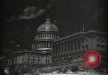 Immagine di Dawn colpisce la cupola del Campidoglio Washington DC USA, 1936, secondo 31 filmato di repertorio 65675069103