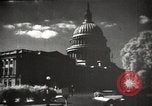 Immagine di Dawn colpisce la cupola del Campidoglio Washington DC USA, 1936, secondo 54 filmato di repertorio 65675069103