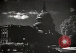 Immagine di Dawn colpisce la cupola del Campidoglio Washington DC USA, 1936, secondo 56 filmato di repertorio 65675069103