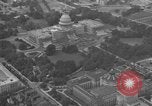 Image of aerial views from airship of Arlington Cemetery and downtown Washington DC USA, 1936, second 17 stock footage video 65675069107