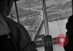 Image of aerial views from airship of Arlington Cemetery and downtown Washington DC USA, 1936, second 30 stock footage video 65675069107