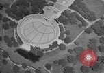 Image of aerial views from airship of Arlington Cemetery and downtown Washington DC USA, 1936, second 33 stock footage video 65675069107