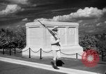 Image of aerial views from airship of Arlington Cemetery and downtown Washington DC USA, 1936, second 54 stock footage video 65675069107