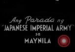Standbild Allgemeine Homma Masaharu Bewertungen Japanische Truppen Manila Philippinen, 1942, aus Sekunde 1 historischem Filmmaterial Videoclip 65675069128