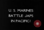 Standbild Vereinigten Staaten Marines Pazifik, 1942, aus Sekunde 19 historischem Filmmaterial Videoclip 65675069130