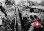 Standbild Ölpipeline Arkansas United States USA, 1942, aus Sekunde 50 historischem Filmmaterial Videoclip 65675069132