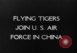 Standbild Flying Tigers China, 1942, aus Sekunde 1 historischem Filmmaterial Videoclip 65675069136