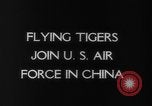 Standbild Flying Tigers China, 1942, aus Sekunde 4 historischem Filmmaterial Videoclip 65675069136
