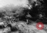 Image of American and Australian troops operating in jungles New Guinea, 1943, second 39 stock footage video 65675069142