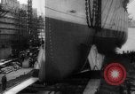 Image of USS New Jersey BB-62 launching United States USA, 1942, second 16 stock footage video 65675069144