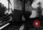 Image of USS New Jersey BB-62 launching United States USA, 1942, second 19 stock footage video 65675069144