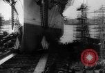 Image of USS New Jersey BB-62 launching United States USA, 1942, second 20 stock footage video 65675069144