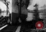 Image of USS New Jersey BB-62 launching United States USA, 1942, second 21 stock footage video 65675069144