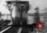 Image of USS New Jersey BB-62 launching United States USA, 1942, second 24 stock footage video 65675069144