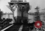 Image of USS New Jersey BB-62 launching United States USA, 1942, second 25 stock footage video 65675069144