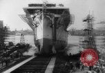 Image of USS New Jersey BB-62 launching United States USA, 1942, second 26 stock footage video 65675069144