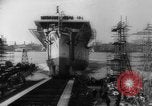 Image of USS New Jersey BB-62 launching United States USA, 1942, second 29 stock footage video 65675069144