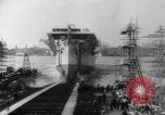 Image of USS New Jersey BB-62 launching United States USA, 1942, second 34 stock footage video 65675069144