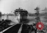 Image of USS New Jersey BB-62 launching United States USA, 1942, second 36 stock footage video 65675069144