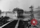 Image of USS New Jersey BB-62 launching United States USA, 1942, second 39 stock footage video 65675069144