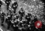 Image of ticker tape parade Sydney Australia, 1942, second 23 stock footage video 65675069145