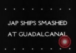 Image of Japanese ship Guadalcanal Solomon Islands, 1943, second 33 stock footage video 65675069146