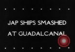Image of Japanese ship Guadalcanal Solomon Islands, 1943, second 36 stock footage video 65675069146